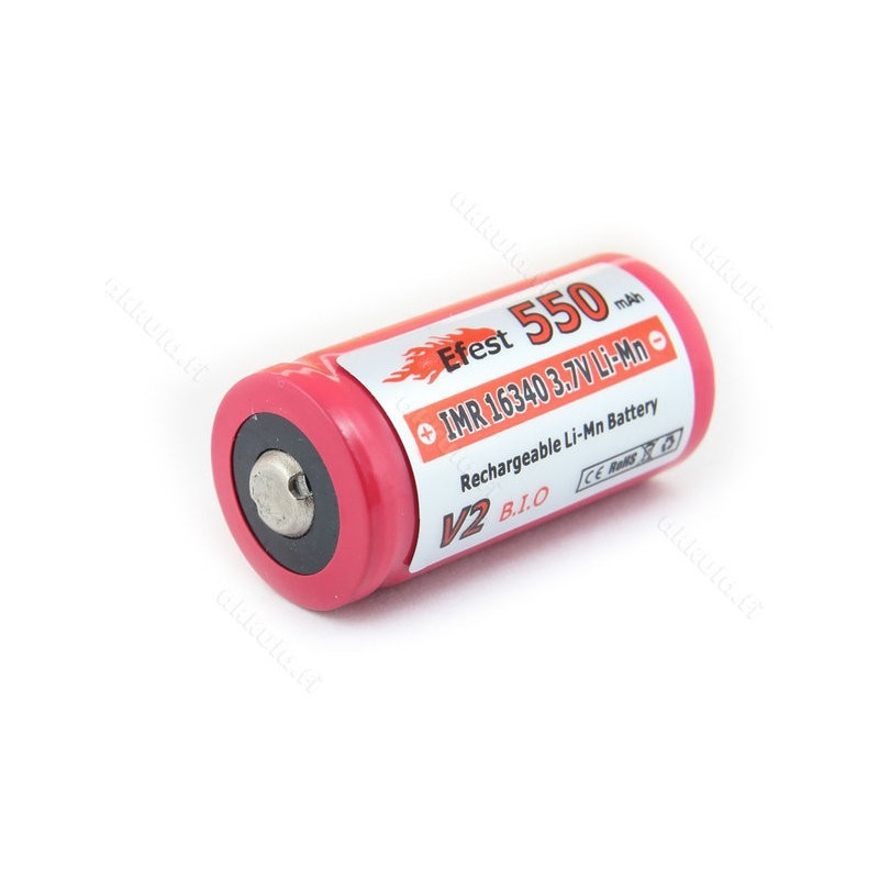16340 IMR efest batteri
